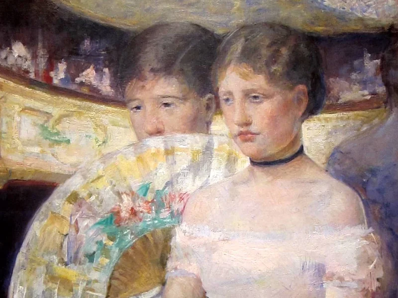 1844-Mary Stevenson Cassatt - La loggia - Metropolitan Museum of Art, New York